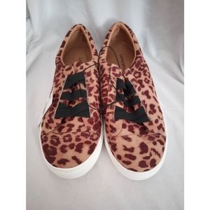Lane Bryant Leopard Cheetah Sneakers 7.5W NWT